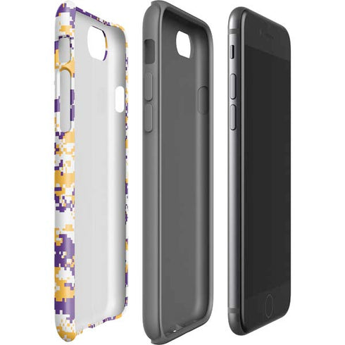 NBA Los Angeles Lakers Digi Camo iPhone SE (2nd & 3rd Gen) Pro Case