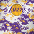NBA Los Angeles Lakers Digi Camo iPhone X Pro Case