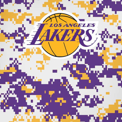 NBA Los Angeles Lakers Digi Camo iPhone XS Skin