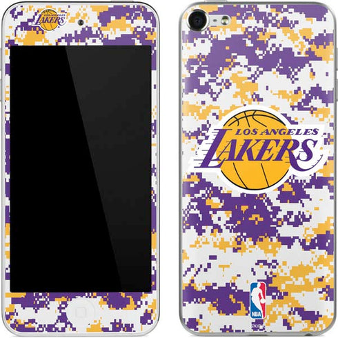 NBA Los Angeles Lakers Digi Camo Apple iPod Skin