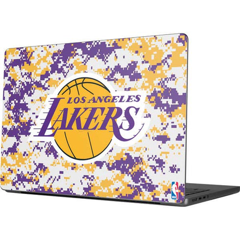 NBA Los Angeles Lakers Digi Camo MacBook Pro 14in (2021-24) Skin
