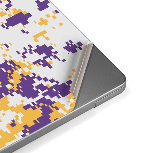 NBA Los Angeles Lakers Digi Camo MacBook Pro 14in (2021-24) Skin
