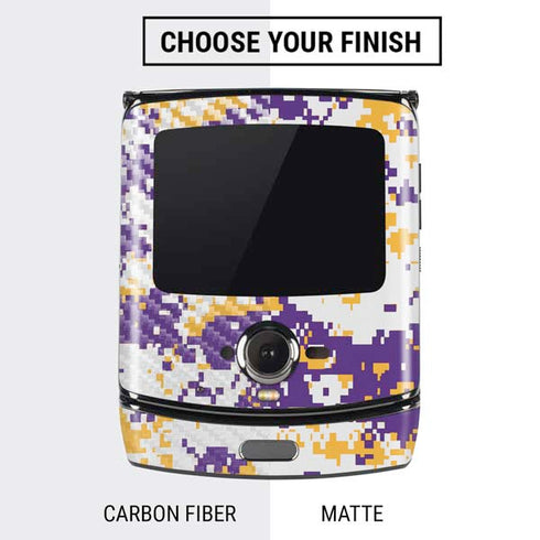 NBA Los Angeles Lakers Digi Camo Motorola RAZR Skin