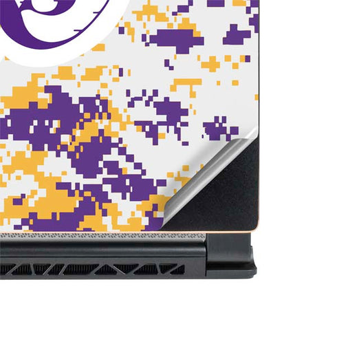 NBA Los Angeles Lakers Digi Camo MSI GS65 Stealth Laptop Skin