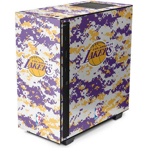 NBA Los Angeles Lakers Digi Camo NZXT H510 Compact ATX Mid-Tower Case Skin