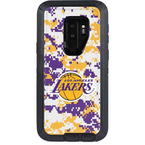 NBA Los Angeles Lakers Digi Camo Otterbox Defender Galaxy Skin