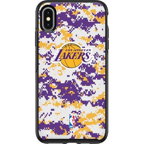 NBA Los Angeles Lakers Digi Camo Otterbox Symmetry iPhone Skin