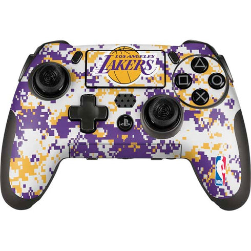 NBA Los Angeles Lakers Digi Camo PlayStation Scuf Vantage 2 Controller Skin