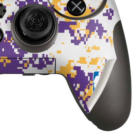 NBA Los Angeles Lakers Digi Camo PlayStation Scuf Vantage 2 Controller Skin
