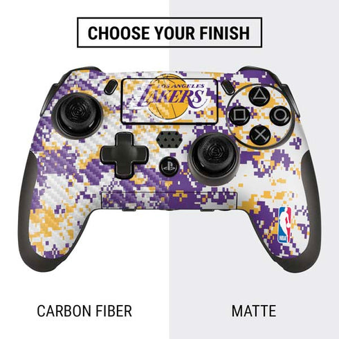 NBA Los Angeles Lakers Digi Camo PlayStation Scuf Vantage 2 Controller Skin
