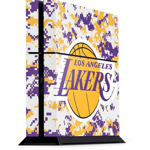 NBA Los Angeles Lakers Digi Camo PS4 Console Skin