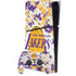 NBA Los Angeles Lakers Digi Camo PS5 Slim Digital Edition Console Skin