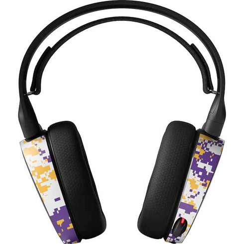 NBA Los Angeles Lakers Digi Camo SteelSeries Arctis 3 Skin