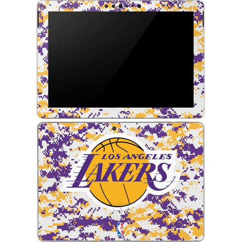 NBA Los Angeles Lakers Digi Camo Surface Go Skin
