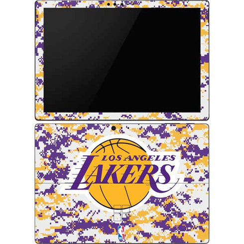 NBA Los Angeles Lakers Digi Camo Surface Pro 6 Skin