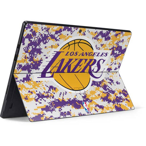 NBA Los Angeles Lakers Digi Camo Surface Pro 6 Skin
