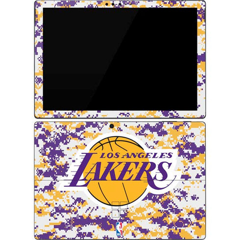 NBA Los Angeles Lakers Digi Camo Surface Pro 7 Skin