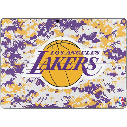 NBA Los Angeles Lakers Digi Camo Surface Pro 9 Skin