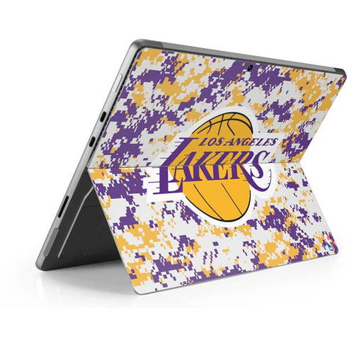 NBA Los Angeles Lakers Digi Camo Surface Pro 9 Skin