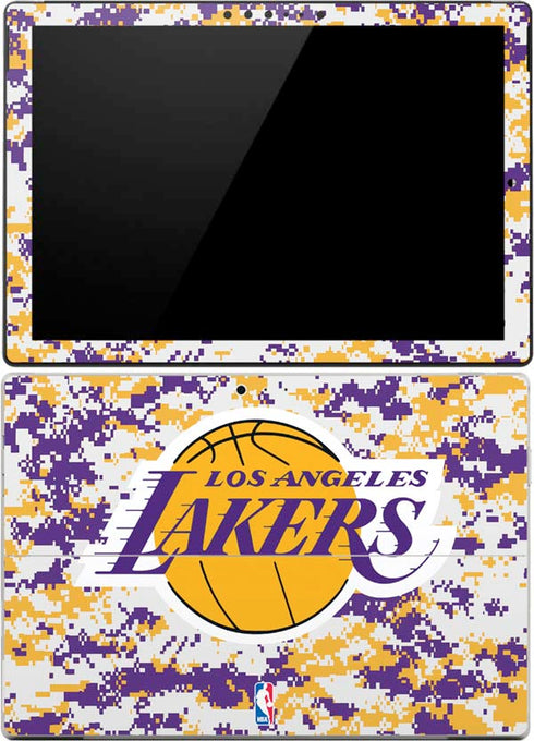 NBA Los Angeles Lakers Digi Camo Surface Pro (2017) Skin