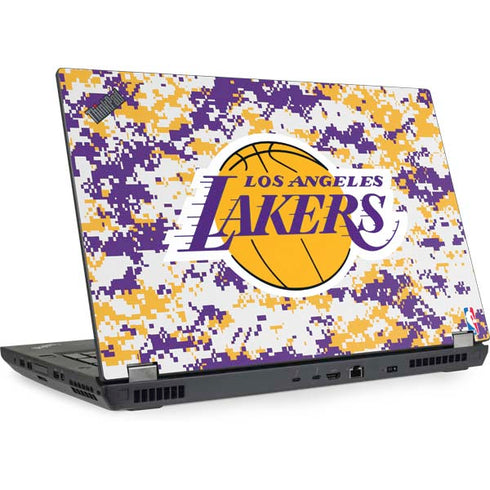 NBA Los Angeles Lakers Digi Camo Lenovo ThinkPad Skin