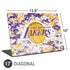 NBA Los Angeles Lakers Digi Camo Universal Laptop 17in (13.8 x 10in) Skin