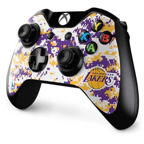 NBA Los Angeles Lakers Digi Camo Xbox One Controller Skin