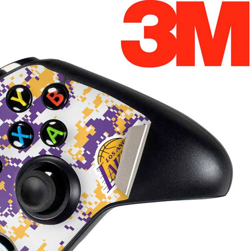 NBA Los Angeles Lakers Digi Camo Xbox One Controller Skin