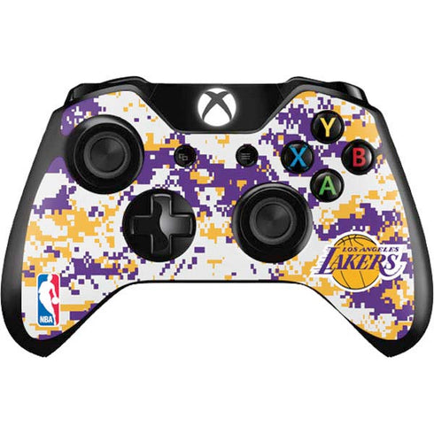 NBA Los Angeles Lakers Digi Camo Xbox One Controller Skin