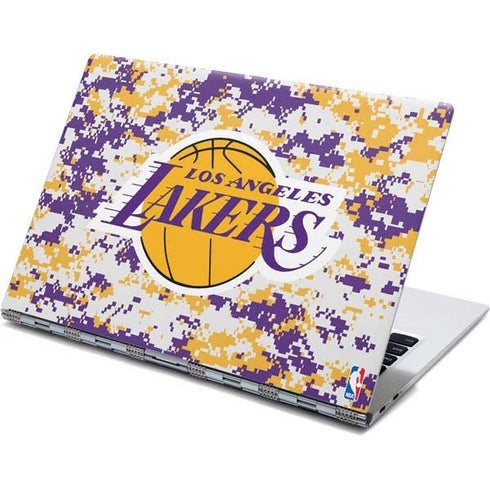 NBA Los Angeles Lakers Digi Camo Yoga 910 2-in-1 14in Touch-Screen Skin