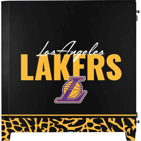 NBA Los Angeles Lakers Elephant Print Corsair 4000D Tempered Glass Mid-Tower ATX Case Skin