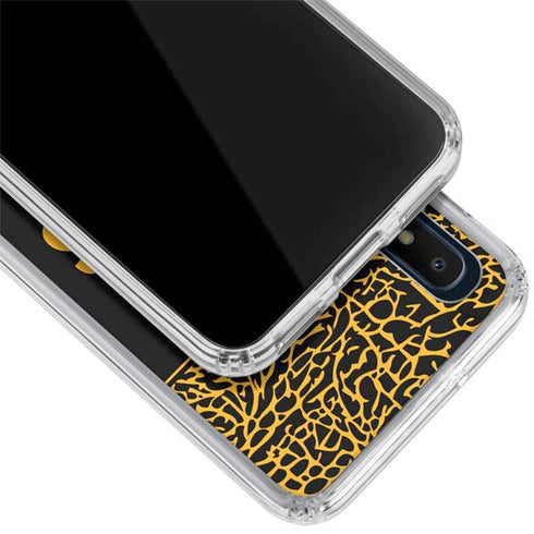 NBA Los Angeles Lakers Elephant Print Galaxy A10e Clear Case