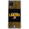 NBA Los Angeles Lakers Elephant Print Galaxy A12 Clear Case