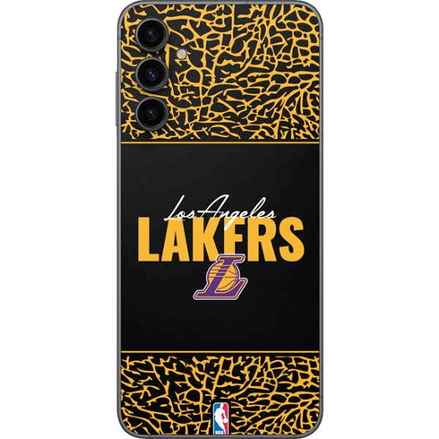 NBA Los Angeles Lakers Elephant Print Galaxy A14 5G Skin