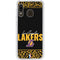 NBA Los Angeles Lakers Elephant Print Galaxy A20 Clear Case