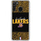 NBA Los Angeles Lakers Elephant Print Galaxy A21 Clear Case
