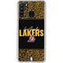 NBA Los Angeles Lakers Elephant Print Galaxy A21 Clear Case