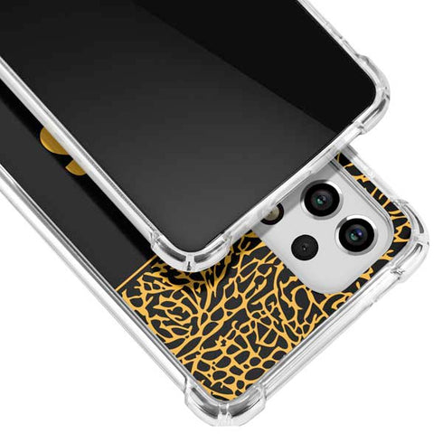 NBA Los Angeles Lakers Elephant Print Galaxy A53 5G Clear Case