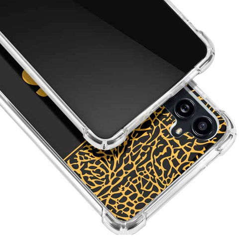 NBA Los Angeles Lakers Elephant Print Galaxy A54 5G Clear Case