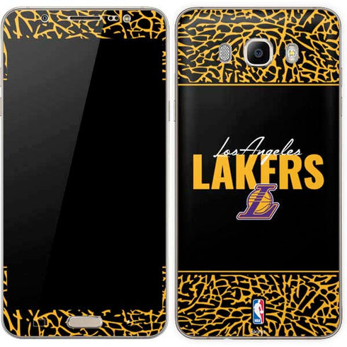 NBA Los Angeles Lakers Elephant Print Galaxy J7 Skin