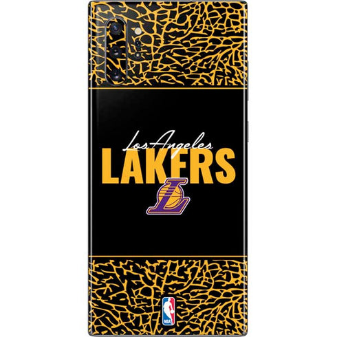 NBA Los Angeles Lakers Elephant Print Galaxy Note 10 Plus Skin