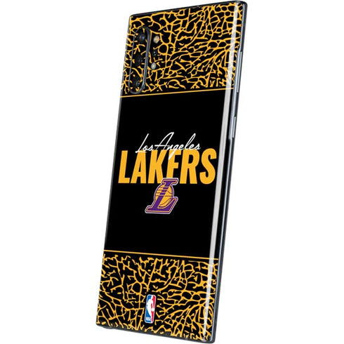 NBA Los Angeles Lakers Elephant Print Galaxy Note 10 Plus Skin