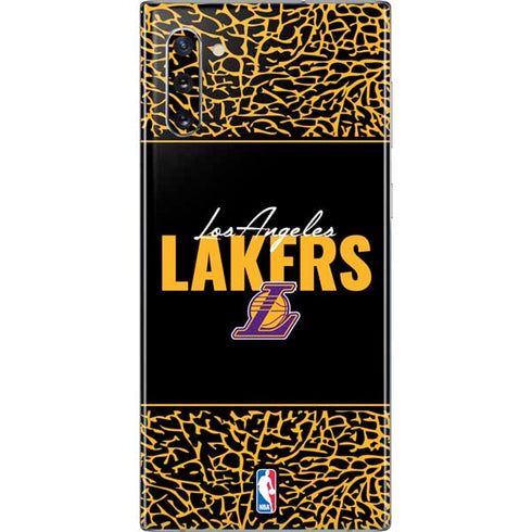 NBA Los Angeles Lakers Elephant Print Galaxy Note 10 Skin