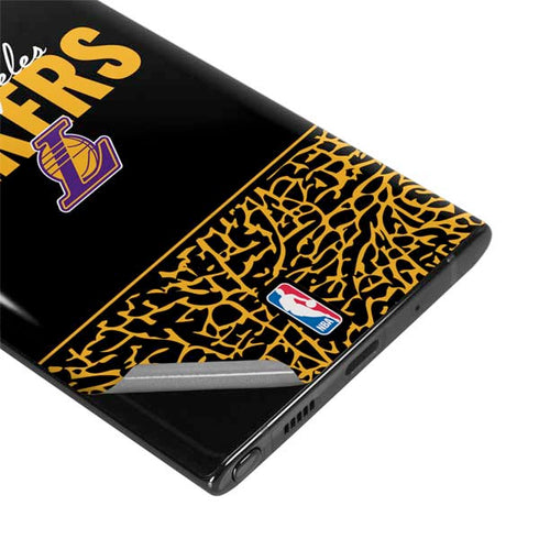 NBA Los Angeles Lakers Elephant Print Galaxy Note 10 Skin