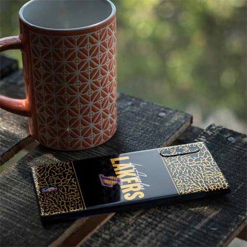 NBA Los Angeles Lakers Elephant Print Galaxy Note 10 Skin