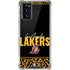 NBA Los Angeles Lakers Elephant Print Galaxy Note20 5G Clear Case