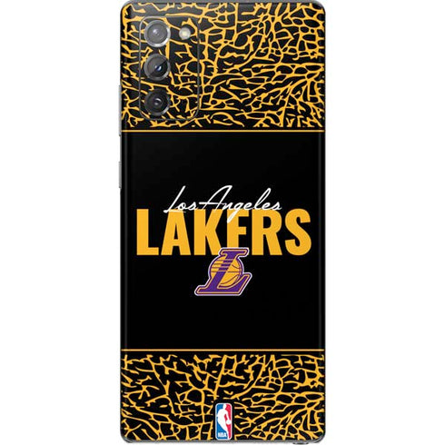 NBA Los Angeles Lakers Elephant Print Galaxy Note20 5G Skin