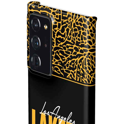 NBA Los Angeles Lakers Elephant Print Galaxy Note20 Ultra 5G Lite Case