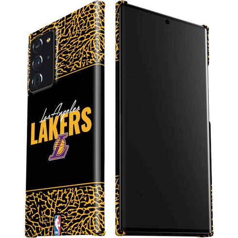 NBA Los Angeles Lakers Elephant Print Galaxy Note20 Ultra 5G Lite Case