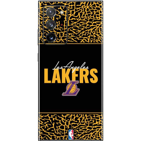 NBA Los Angeles Lakers Elephant Print Galaxy Note20 Ultra 5G Skin
